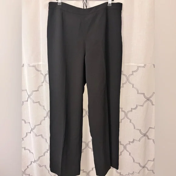 Kasper black lined dress pants. Size 14 - Picture 5 of 6
